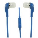 Auricolari in-ear con microfono blu