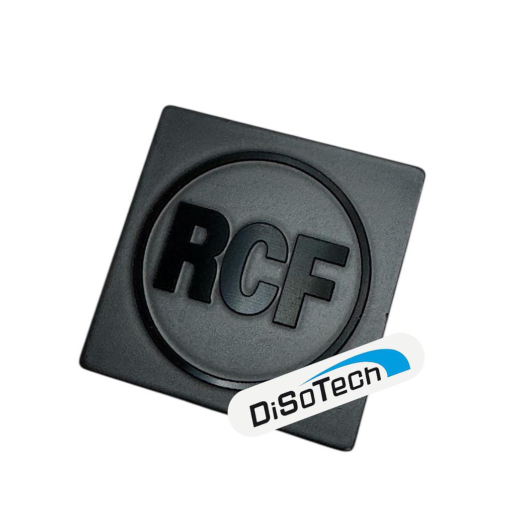 MARCHIO LOGO RCF TARGHETTA 40x40 - NERO