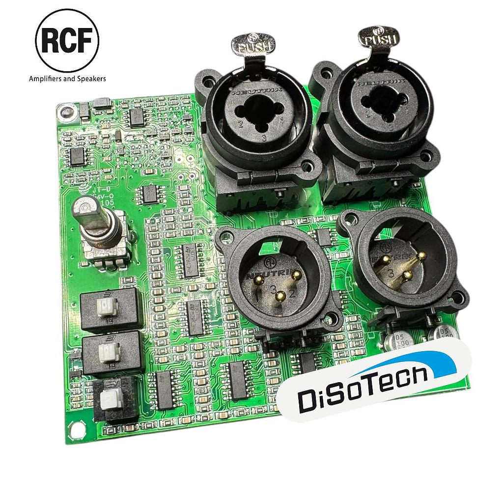ASSIEME PREAMP RCF CS INPUT 4PRO 8003-AS MK1 905