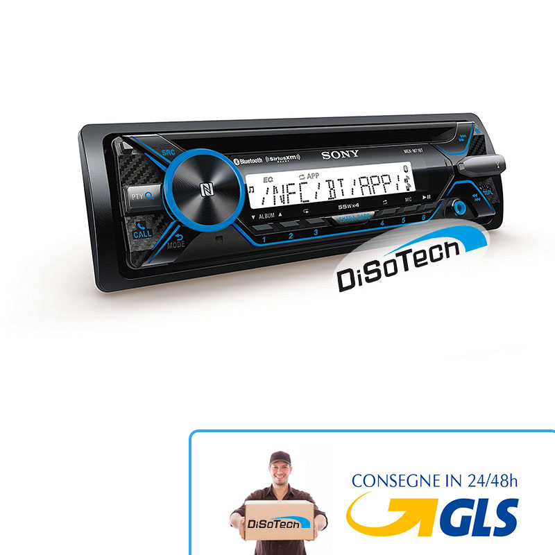 [MEXM71BT] Autoradio 1 Din con CD, USB, AUX, Bluetooth + telecomando MEXM71BT SONY