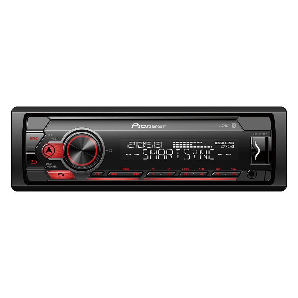 [MVH-S310BT] Autoradio 1 Din Pioneer Bluetooth USB AUX