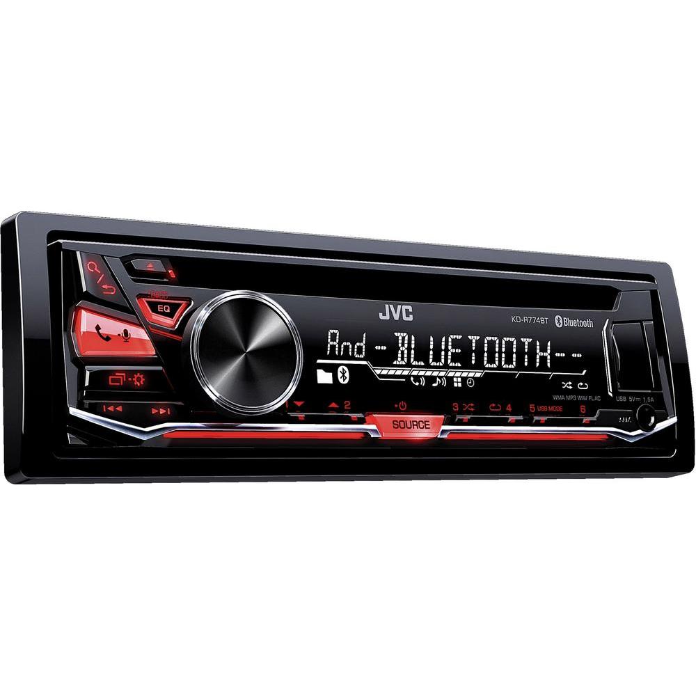 [236DST] Autoradio JVC  con USB CD Aux e Bluetooth KD-R774BT