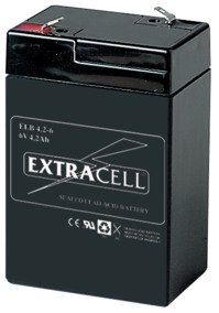 Batteria 6V 4,2A Elcart