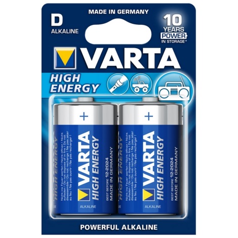 [VAR4920] Batteria alcalina HIGH ENERGY D 1,5V