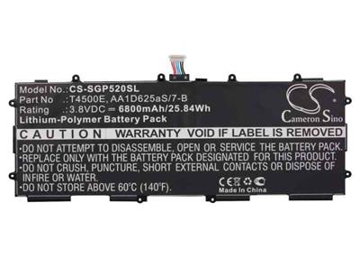Batteria Compatibile Samsung per Galaxy Tab 3 10.1 P5200 P5210 P522