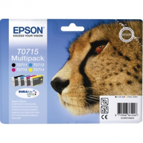 MULTIPACK EPSON 4 COLORI T0715