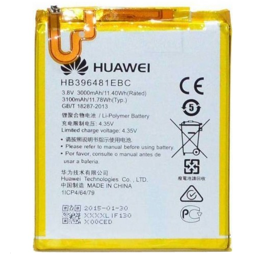 Batteria ORIGINALE 3000 mAh HUAWEI G8 HB396481EBC