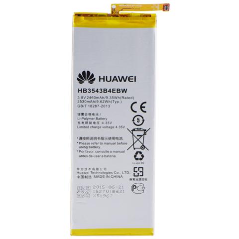 Batteria Originale per Huawei P7-L10 3,8V 2,5Ah