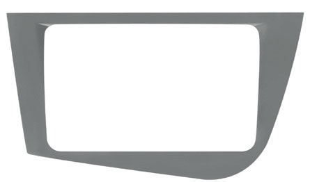 [03217] Mascherina 2DIN Grigio per VM077-VM103-VM116 Leon 05>15