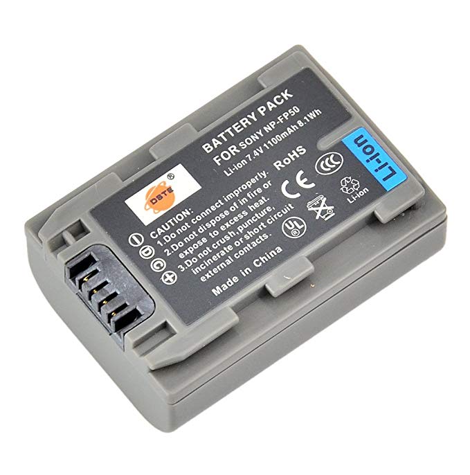 CAMCA72067 7,4V-750MAH LI-ION CAMCORDER ACCUMUL. GRIGIO
