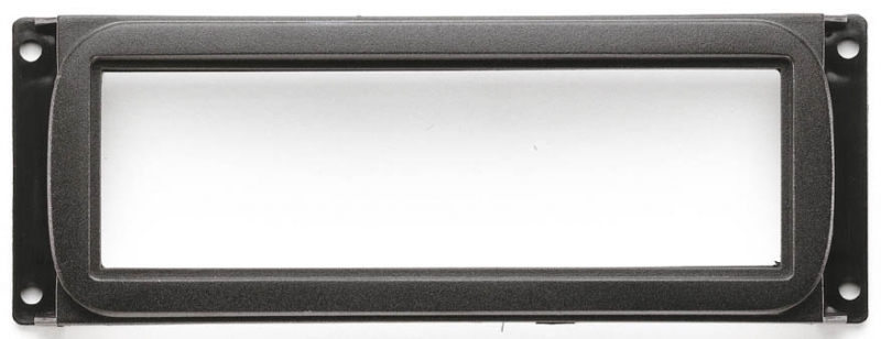 [03263] Mascherina con foro ISO colore nero Dodge/Chrysler/Jeep