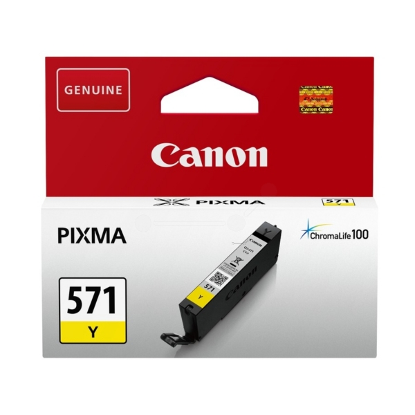 CARTUCCIA CANON CLI 571 GIALLO