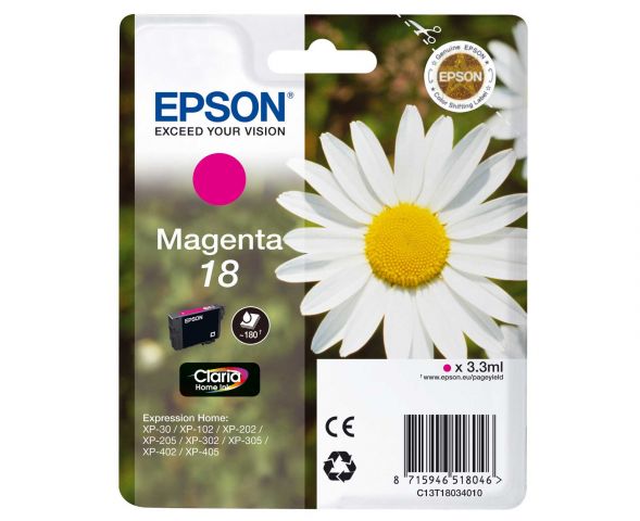 CARTUCCIA EPSON T1803 MAGENTA