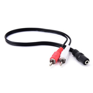 Cavo adattatore audio presa Jack 3,5mm stereo / 2 RCA