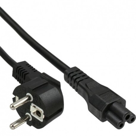 Cavo di alimentazione spina schuko / spina C5 per notebook 1,8m