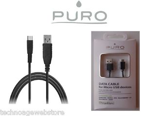 CAVO DI RICARICA MICRO USB NERO