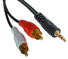 Cavo Jack 3,5mm/2 RCA - 1,5m