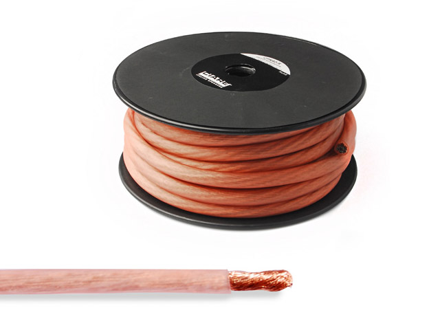 Cavo potenza Ciare 2AWG 30mt Rosso
