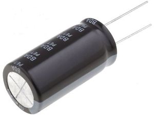 Condensatore elettrolitico Nichicon 680uF 63V 12X40mm