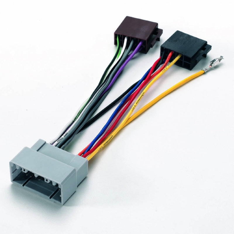 [04726] Cavo per autoradio con connettore ISO per Chrysler/Dodge/Jeep