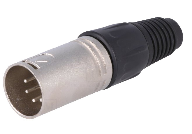 Connettore Cannon XLR 5 Poli Maschio