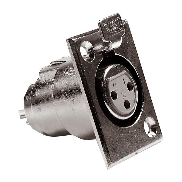 Connettore presa XLR da pannello Femmina