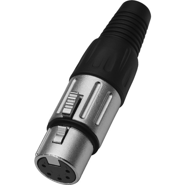 Connettore XLR 5 Poli Femmina Monacor