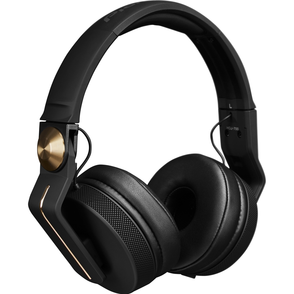 [HDJ-700-n] Cuffia Dinamica Professionale Per Dj gold