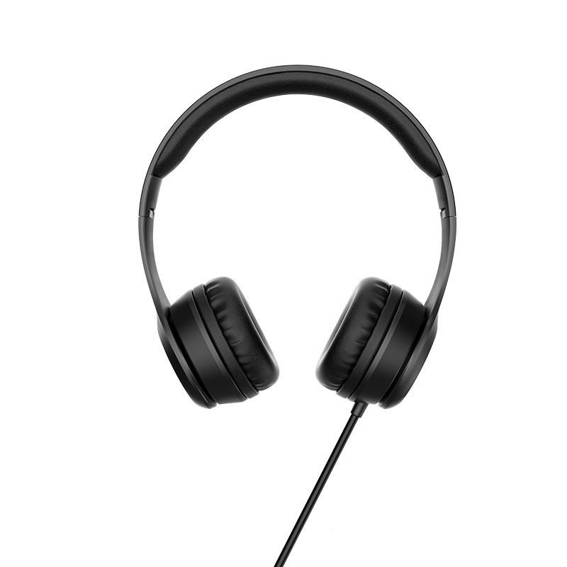 Cuffie con Microfono  Hoco W21 nera