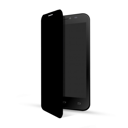 CUSTODIA FLIP PER KOMU MINI BLACK