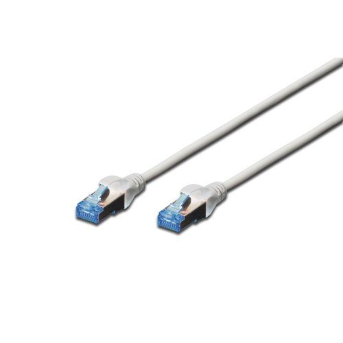 DIGITUS CAVO DI RETE F/UTP, CAT 5E, SCHERMATO, 2MT, GRIGIO