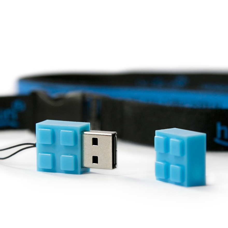 [0118] PEN DRIVE 4GB MATTONCINO BLU