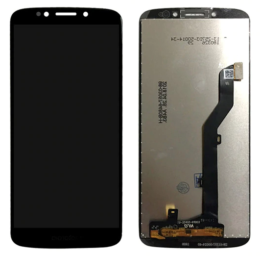 Display Lcd completo di touch screen per Motorola Moto G6 Play XT1922 - Nero