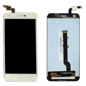 Display lcd completo di touch screen per Vodafone Smart Ultra 6 VF-995N - bianco