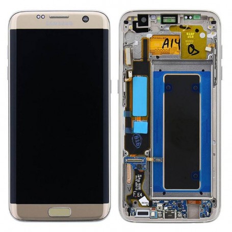 Display Lcd originale per Samsung Galaxy S7 Edge SM-G935F - Gold