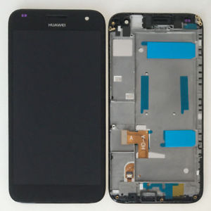 Display Lcd + Touch Screen + Frame per Huawei G7-L01 - Nero