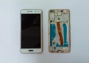 Display  Lcd + Touch Screen + Frame per Huawei Nova Young 2017 MYA-L11 - Bianco