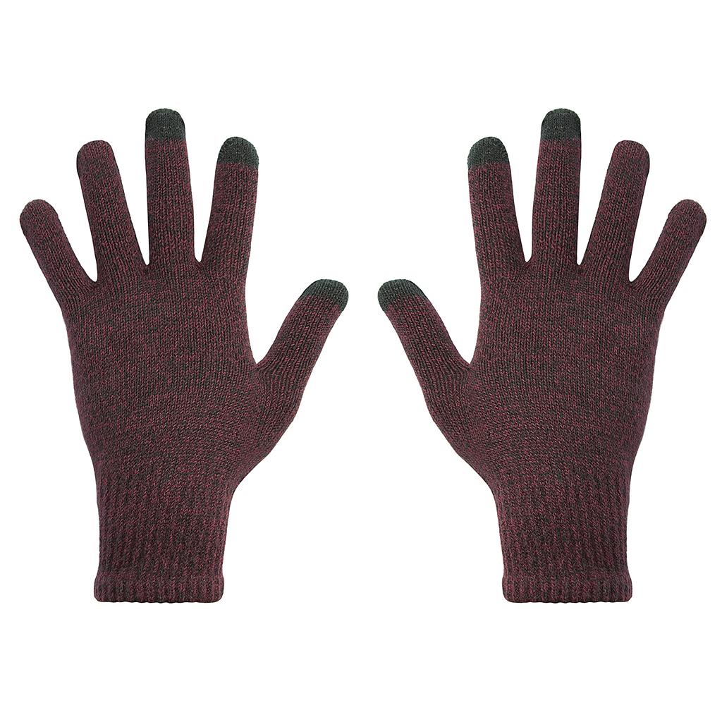 GUANTO TOUCH SCREEN MAN BORDEAUX