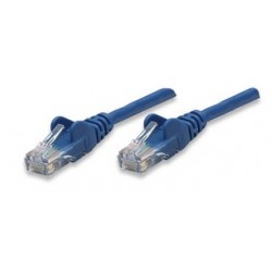 [09594] CAVO RETE UTP CAT 5E 0,5MT BLUE ATLANTIS
