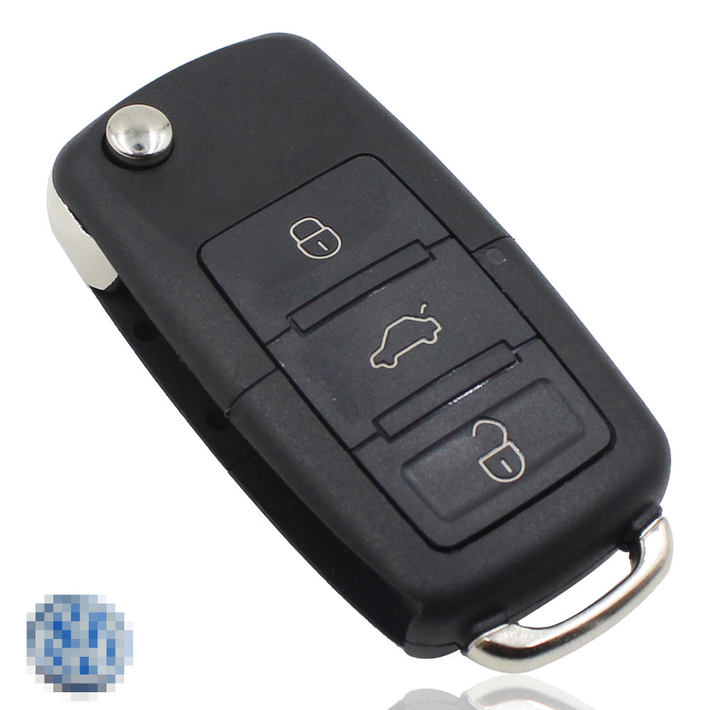 [VW-KS04] Guscio di ricambio chiave per Volkswagen, Golf 3 Pulsanti