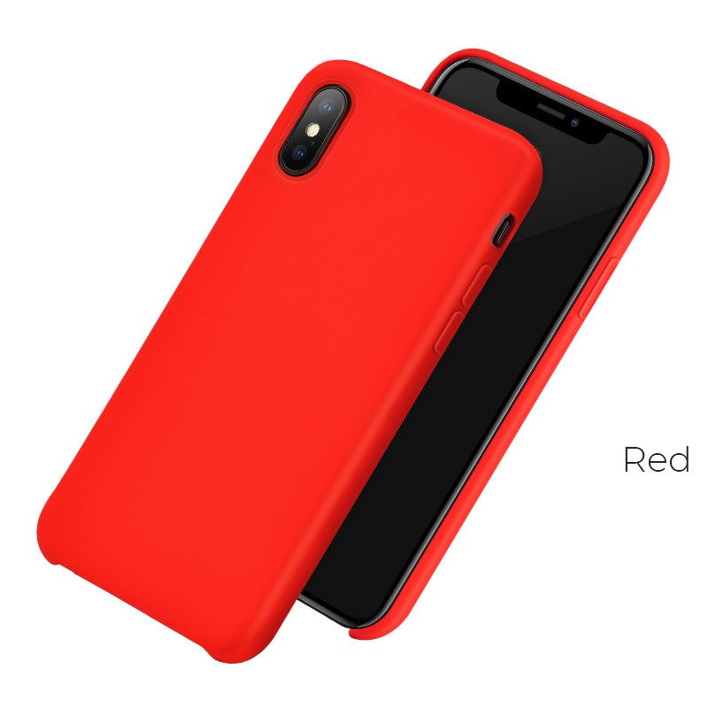 HOCO Pure series cover protettiva per iphone XS - Rossa
