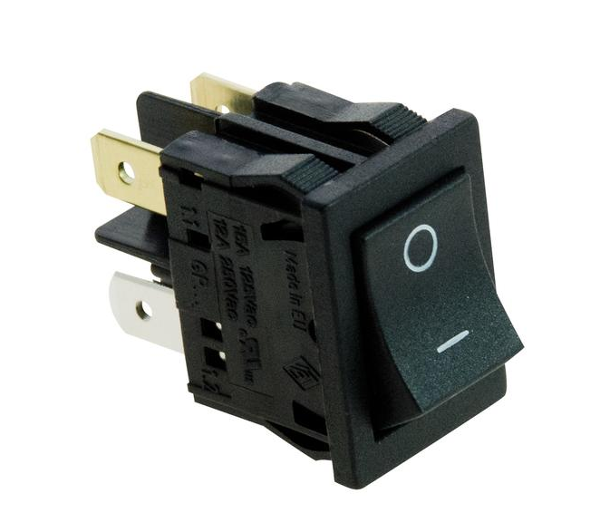 Interruttore deviatore bipolare 10A 250V