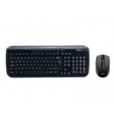 Kit ADJ shine Tastiera e mouse wireless - Nero