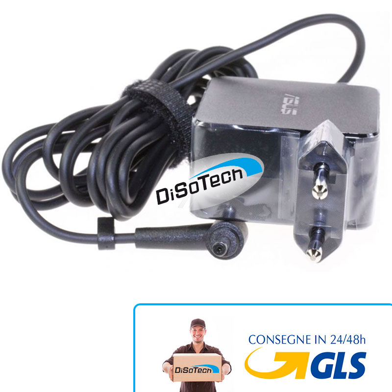 [0A001-00340400] Alimentatore ORIGINALE ASUS 19V 33W Notebook S200E