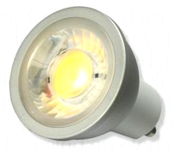 [TCWLE404BF] Lampada LED 6W COB GU5.3 Fredda 6000-6200&deg;K