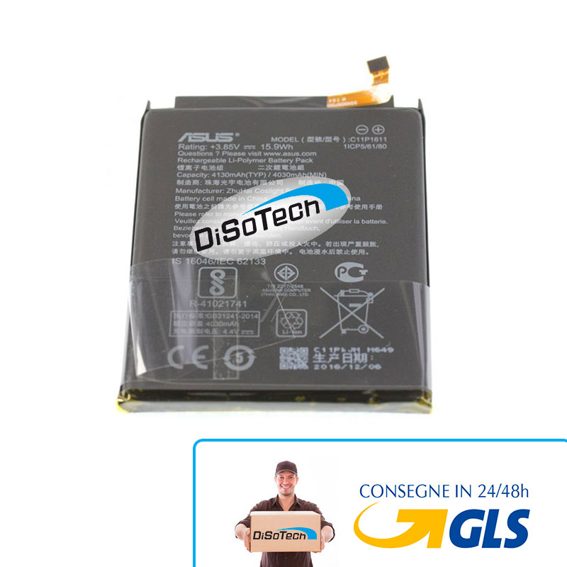 [0B200-02200000] Batteria Originale ASUS ZenFone 3 MAX ZC520TL