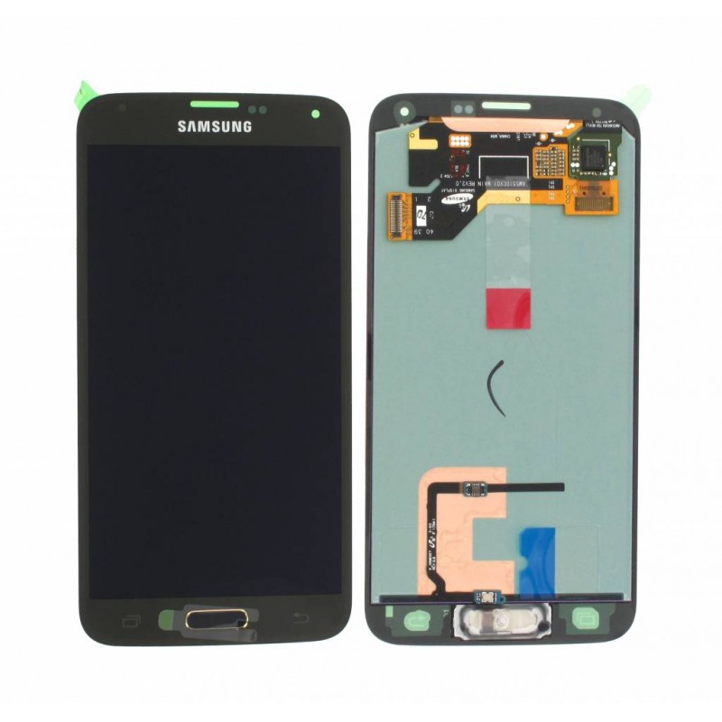 LCD + TOUCH FULL SET PER GALAXY S5 (SM-G900F), GOLD