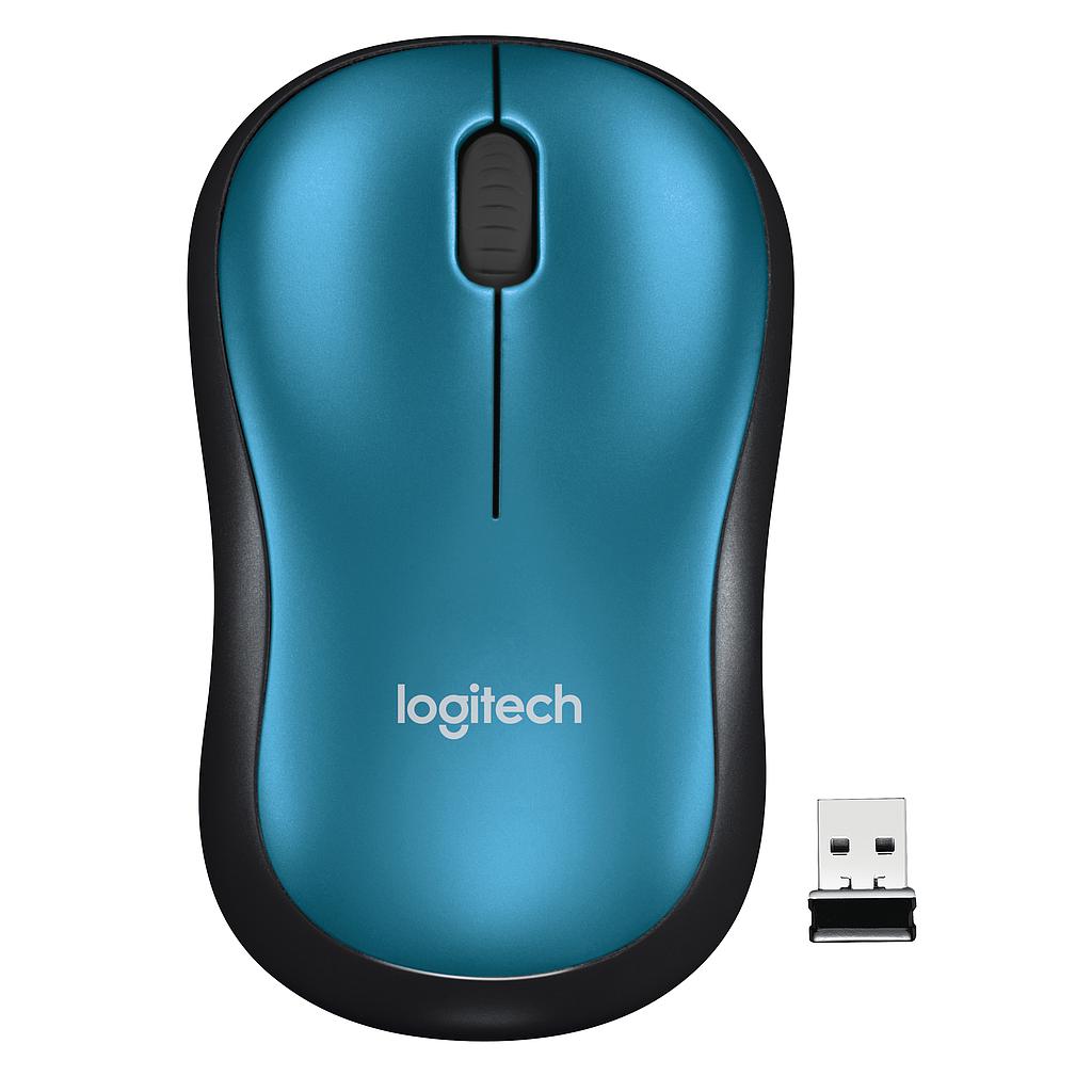 [10107] MOUSE LOGITECH WIRE. OPTICAL M185 GRIGIO