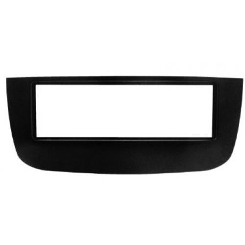Mascherina con foro ISO nero lucido Fiat Punto Evo Grande Punto 12>