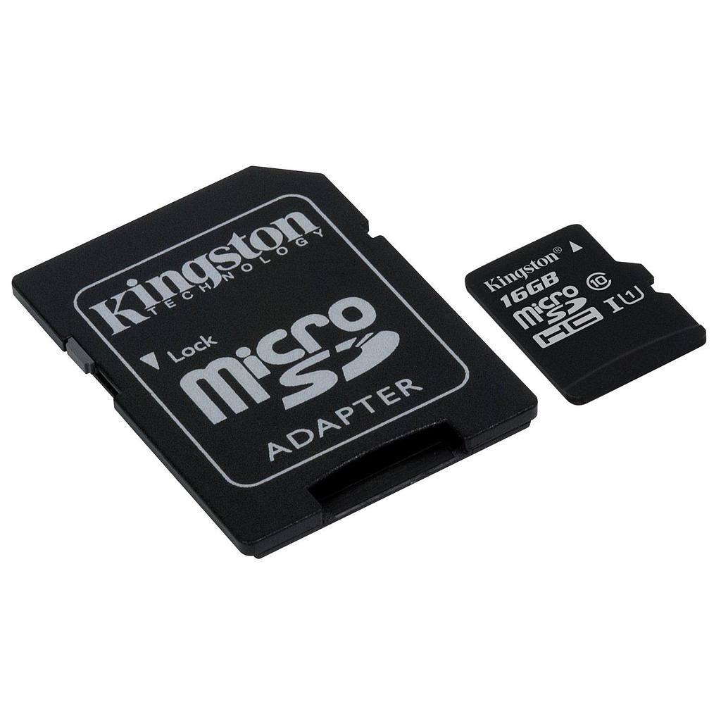MICRO SD 16GB C10 45MB/S KINGSTON